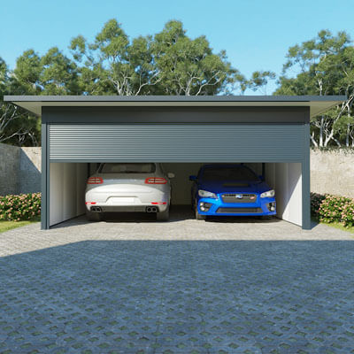 Garage Toit Plat – Sécurisé & Panneaux 40 mm – Image 2